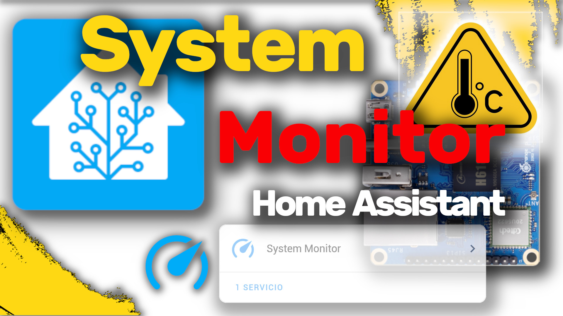 Home Assistatn System Sensors,CPU, Temperatura.